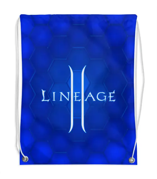 Заказать рюкзак в Москве. Рюкзак-мешок с полной запечаткой Lineage от THE_NISE  - готовые дизайны и нанесение принтов.