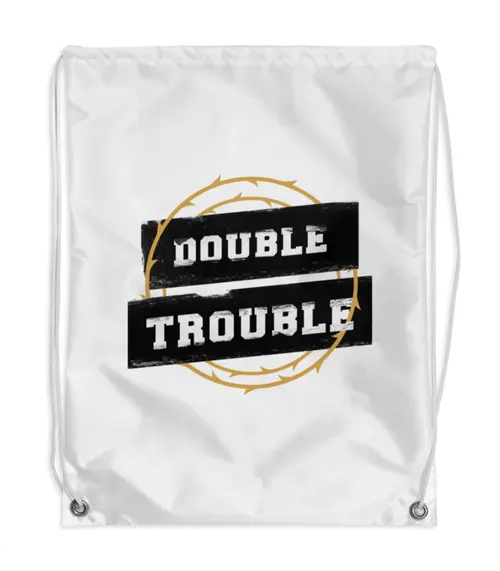 Заказать рюкзак в Москве. Рюкзак-мешок с полной запечаткой Double Trouble от go59 - готовые дизайны и нанесение принтов.