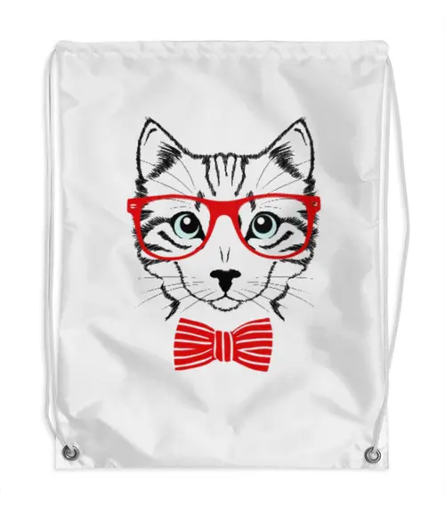 Заказать рюкзак в Москве. Рюкзак-мешок с полной запечаткой Кошка от YellowCloverShop - готовые дизайны и нанесение принтов.