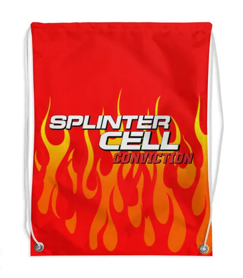 Заказать рюкзак в Москве. Рюкзак-мешок с полной запечаткой Splinter Cell от THE_NISE  - готовые дизайны и нанесение принтов.