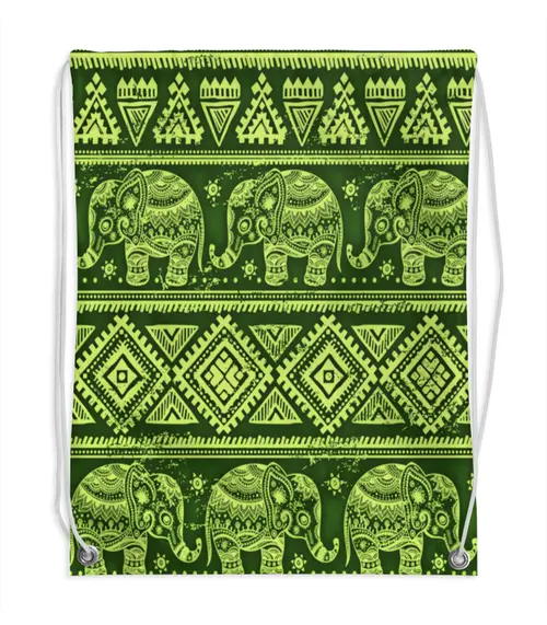 Заказать рюкзак в Москве. Рюкзак-мешок с полной запечаткой Слоны от THE_NISE  - готовые дизайны и нанесение принтов.