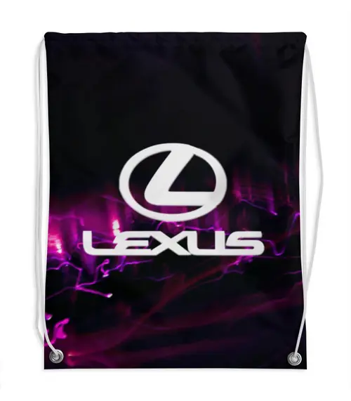 Заказать рюкзак в Москве. Рюкзак-мешок с полной запечаткой Lexus от THE_NISE  - готовые дизайны и нанесение принтов.