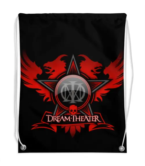 Заказать рюкзак в Москве. Рюкзак-мешок с полной запечаткой Dream Theater от geekbox - готовые дизайны и нанесение принтов.