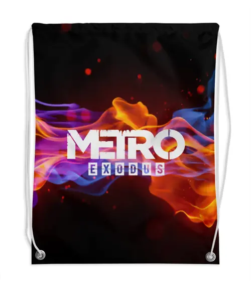 Заказать рюкзак в Москве. Рюкзак-мешок с полной запечаткой Metro Exodus от THE_NISE  - готовые дизайны и нанесение принтов.