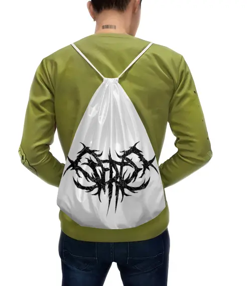 Заказать рюкзак в Москве. Рюкзак-мешок с полной запечаткой Scerts Doker Horizontal Logo I 2018 от T_Shirt - готовые дизайны и нанесение принтов.
