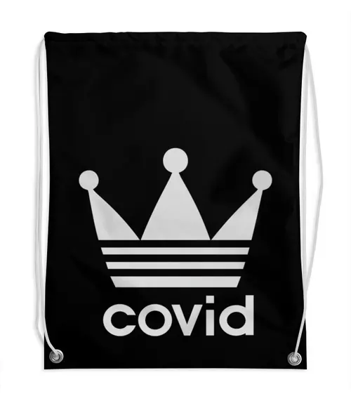 Заказать рюкзак в Москве. Рюкзак-мешок с полной запечаткой Covid-19 от skynatural - готовые дизайны и нанесение принтов.