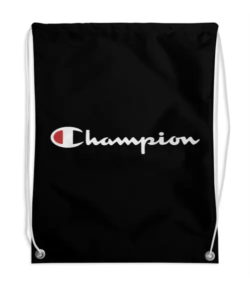Заказать рюкзак в Москве. Рюкзак-мешок с полной запечаткой Champion от DESIGNER   - готовые дизайны и нанесение принтов.