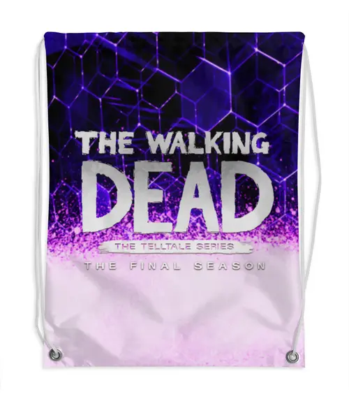 Заказать рюкзак в Москве. Рюкзак-мешок с полной запечаткой The Walking Dead от THE_NISE  - готовые дизайны и нанесение принтов.