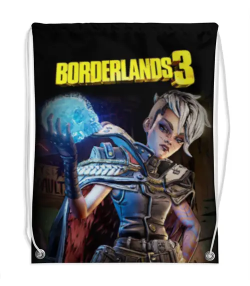 Заказать рюкзак в Москве. Рюкзак-мешок с полной запечаткой Borderlands  от geekbox - готовые дизайны и нанесение принтов.