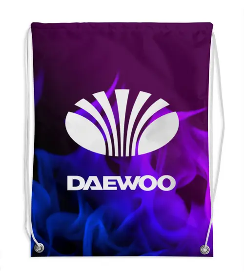 Заказать рюкзак в Москве. Рюкзак-мешок с полной запечаткой Daewoo от THE_NISE  - готовые дизайны и нанесение принтов.
