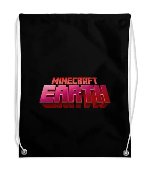 Заказать рюкзак в Москве. Рюкзак-мешок с полной запечаткой Minecraft от THE_NISE  - готовые дизайны и нанесение принтов.