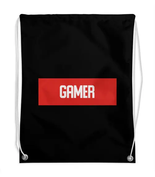 Заказать рюкзак в Москве. Рюкзак-мешок с полной запечаткой Gamer от THE_NISE  - готовые дизайны и нанесение принтов.
