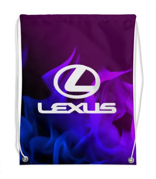 Заказать рюкзак в Москве. Рюкзак-мешок с полной запечаткой Lexus от THE_NISE  - готовые дизайны и нанесение принтов.