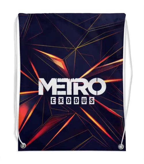 Заказать рюкзак в Москве. Рюкзак-мешок с полной запечаткой Metro от THE_NISE  - готовые дизайны и нанесение принтов.