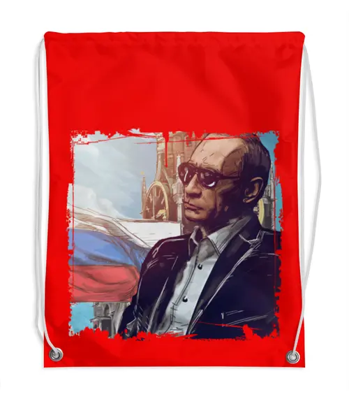 Заказать рюкзак в Москве. Рюкзак-мешок с полной запечаткой Россия от THE_NISE  - готовые дизайны и нанесение принтов.
