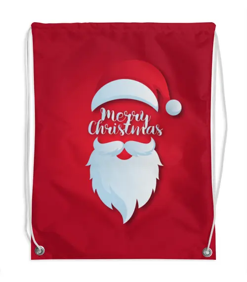 Заказать рюкзак в Москве. Рюкзак-мешок с полной запечаткой Санта Клаус от Leichenwagen - готовые дизайны и нанесение принтов.