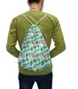 Заказать рюкзак в Москве. Рюкзак-мешок с полной запечаткой Акварельный цветочный узор от Antaya - готовые дизайны и нанесение принтов.