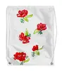 Заказать рюкзак в Москве. Рюкзак-мешок с полной запечаткой Рюкзак Красные цветы от mrs-snit@yandex.ru - готовые дизайны и нанесение принтов.