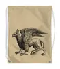Заказать рюкзак в Москве. Рюкзак-мешок с полной запечаткой Мистическое животное грифон от cutworld@yandex.ru - готовые дизайны и нанесение принтов.
