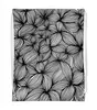 Заказать рюкзак в Москве. Рюкзак-мешок с полной запечаткой Абстракция Черно-белые цветы от RubiArt  - готовые дизайны и нанесение принтов.