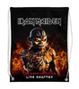 Заказать рюкзак в Москве. Рюкзак-мешок с полной запечаткой Iron Maiden от geekbox - готовые дизайны и нанесение принтов.