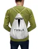 Заказать рюкзак в Москве. Рюкзак-мешок с полной запечаткой TESLA от DESIGNER   - готовые дизайны и нанесение принтов.