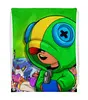 Заказать рюкзак в Москве. Рюкзак-мешок с полной запечаткой BRAWL STARS LEON от geekbox - готовые дизайны и нанесение принтов.