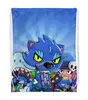 Заказать рюкзак в Москве. Рюкзак-мешок с полной запечаткой BRAWL STARS LEON от geekbox - готовые дизайны и нанесение принтов.