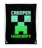 Заказать рюкзак в Москве. Рюкзак-мешок с полной запечаткой MINECRAFT CREEPER от vista12761@rambler.ru - готовые дизайны и нанесение принтов.