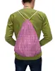Заказать рюкзак в Москве. Рюкзак-мешок с полной запечаткой Розовый орнамент от Лана  - готовые дизайны и нанесение принтов.