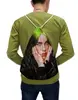 Заказать рюкзак в Москве. Рюкзак-мешок с полной запечаткой Billie Eilish от Jimmy Flash - готовые дизайны и нанесение принтов.