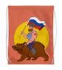 Заказать рюкзак в Москве. Рюкзак-мешок с полной запечаткой Футбол от Ирина - готовые дизайны и нанесение принтов.