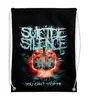 Заказать рюкзак в Москве. Рюкзак-мешок с полной запечаткой Suicide Silence от geekbox - готовые дизайны и нанесение принтов.