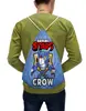 Заказать рюкзак в Москве. Рюкзак-мешок с полной запечаткой BRAWL STARS CROW от geekbox - готовые дизайны и нанесение принтов.