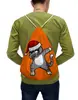 Заказать рюкзак в Москве. Рюкзак-мешок с полной запечаткой Dabbing Cat от skynatural - готовые дизайны и нанесение принтов.