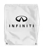 Заказать рюкзак в Москве. Рюкзак-мешок с полной запечаткой Infiniti от DESIGNER   - готовые дизайны и нанесение принтов.
