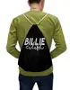 Заказать рюкзак в Москве. Рюкзак-мешок с полной запечаткой Billie Eilish от DESIGNER   - готовые дизайны и нанесение принтов.