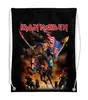 Заказать рюкзак в Москве. Рюкзак-мешок с полной запечаткой Iron Maiden от geekbox - готовые дизайны и нанесение принтов.