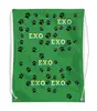 Заказать рюкзак в Москве. Рюкзак-мешок с полной запечаткой EXO (следы) зеленый от nionilla - готовые дизайны и нанесение принтов.