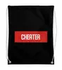 Заказать рюкзак в Москве. Рюкзак-мешок с полной запечаткой Cheater от THE_NISE  - готовые дизайны и нанесение принтов.