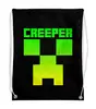 Заказать рюкзак в Москве. Рюкзак-мешок с полной запечаткой MINECRAFT CREEPER от vista12761@rambler.ru - готовые дизайны и нанесение принтов.