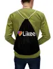 Заказать рюкзак в Москве. Рюкзак-мешок с полной запечаткой Likee  от DESIGNER   - готовые дизайны и нанесение принтов.