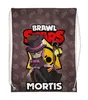 Заказать рюкзак в Москве. Рюкзак-мешок с полной запечаткой BRAWL STARS MORTIS от geekbox - готовые дизайны и нанесение принтов.