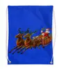 Заказать рюкзак в Москве. Рюкзак-мешок с полной запечаткой Санта Клаус от valezar - готовые дизайны и нанесение принтов.