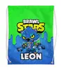 Заказать рюкзак в Москве. Рюкзак-мешок с полной запечаткой BRAWL STARS LEON от geekbox - готовые дизайны и нанесение принтов.