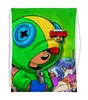 Заказать рюкзак в Москве. Рюкзак-мешок с полной запечаткой BRAWL STARS LEON от geekbox - готовые дизайны и нанесение принтов.