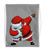 Заказать рюкзак в Москве. Рюкзак-мешок с полной запечаткой Dabbing Santa от skynatural - готовые дизайны и нанесение принтов.