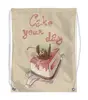 Заказать рюкзак в Москве. Рюкзак-мешок с полной запечаткой Cake your day от Катя Муу - готовые дизайны и нанесение принтов.