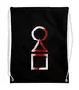 Заказать рюкзак в Москве. Рюкзак-мешок с полной запечаткой Игра в кальмара от ualluon - готовые дизайны и нанесение принтов.