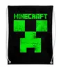 Заказать рюкзак в Москве. Рюкзак-мешок с полной запечаткой MINECRAFT CREEPER от vista12761@rambler.ru - готовые дизайны и нанесение принтов.